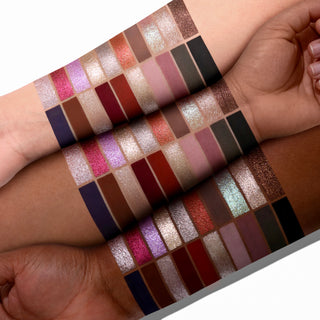 GLAM & GO PALETTE SWATCHES