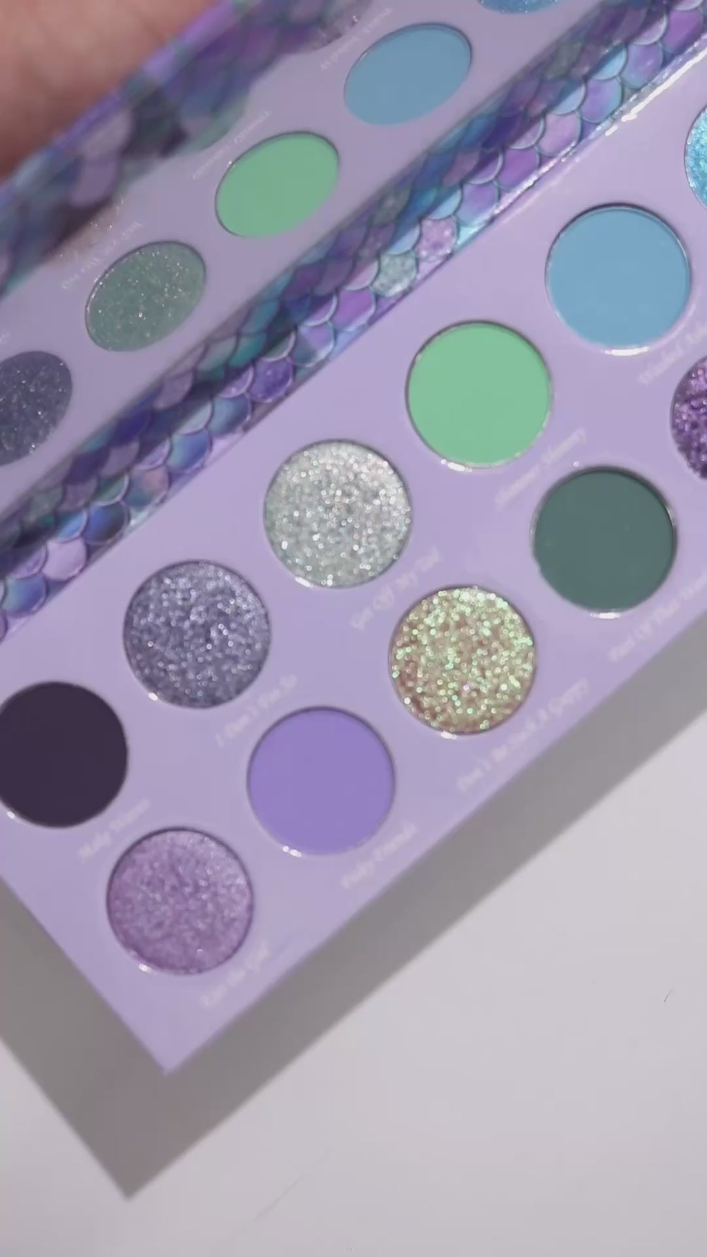 MERMAIZING MERMAID PALETTE SWATCH VIDEO