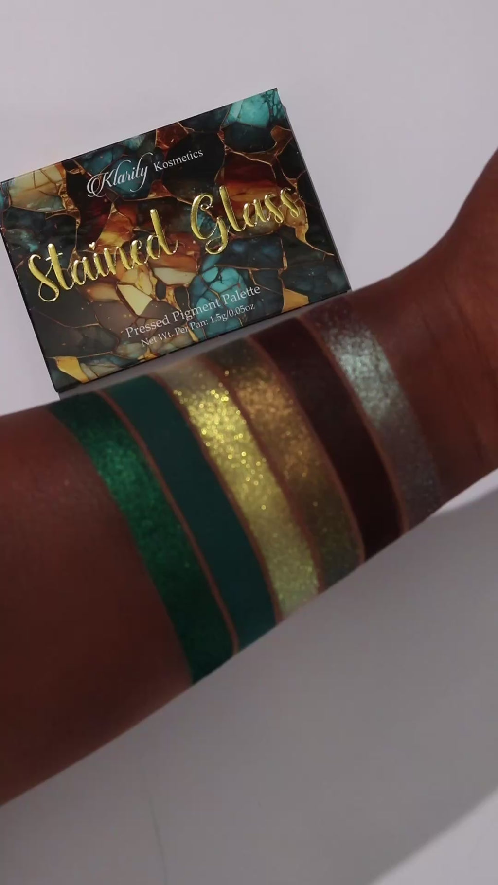 STAINED SWATCHES