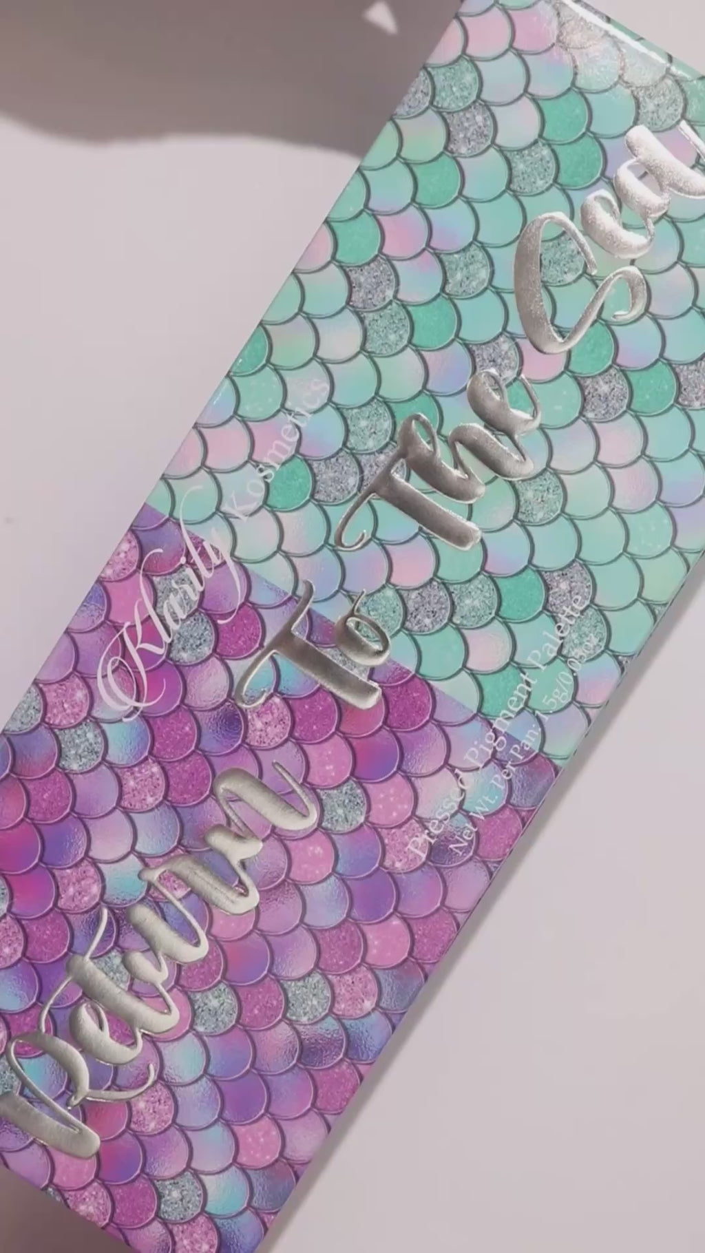 RETURN TO THE SEA MERMAID PALETTE SWATCH VIDEO